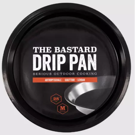 Bac D'Egouttage Medium 28cm - THE BASTARD -Weber || Napoleon || Broil King Soldes bac d egouttage medium the bastard