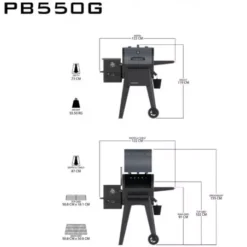 Barbecue à Pellets Navigator 550g PIT BOSS -Weber || Napoleon || Broil King Soldes barbecue a pellets navigator 550g 2