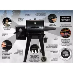 Barbecue à Pellets Navigator 550g PIT BOSS -Weber || Napoleon || Broil King Soldes barbecue a pellets navigator 550g 3