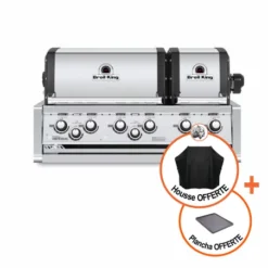 Barbvecue Gaz Encastrable (Built-In) Imperial S 690 Avec Réchaud BROIL KING -Weber || Napoleon || Broil King Soldes barbecue built in imperial xls broilking 5