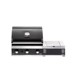 Brûleur Lateral Encastrable Acier GRANDHALL (Premium & Maxim) -Weber || Napoleon || Broil King Soldes barbecue gaz grandhall side burner for built in 2