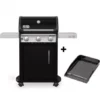 Barbecue Gaz Spirit E-315 Mix Plancha - Black - WEBER