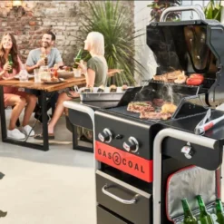 Barbecue Hybride Gaz & Charbon Gas2Coal 2.0 2 Brûleurs -Weber || Napoleon || Broil King Soldes barbecue hybride gaz charbon gas2coal 20 2 bruleurs 2