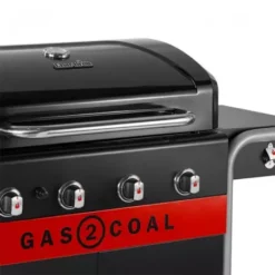Barbecue Hybride Gaz & Charbon Gas2Coal 440 2.0 4 Brûleurs -Weber || Napoleon || Broil King Soldes barbecue hybride gaz charbon gas2coal 20 4 bruleurs 3