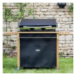 Desserte Pour Plancha Robinier Hpl Noir EMILE - ENO -Weber || Napoleon || Broil King Soldes desserte pour plancha robinier hpl noir emile 2