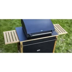 Desserte Pour Plancha Robinier Hpl Noir EMILE - ENO -Weber || Napoleon || Broil King Soldes desserte pour plancha robinier hpl noir emile 4