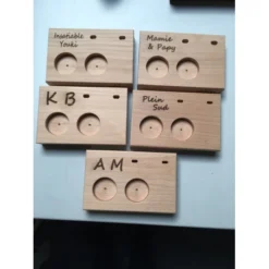 Gravure Sur Socle Bois (5 Mots Maximum)