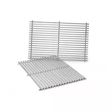 Grilles De Cuisson Inox WEBER Pour BBQ Genesis 300 Ref 7528 1 Grilles De Cuisson Inox WEBER Pour BBQ Genesis 300 Ref 7528