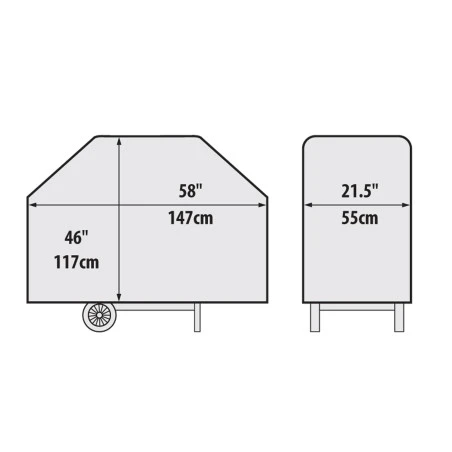 Housse Select Baron & NEW Crown 4 Bruleurs 67487 BROIL KING 2 Housse Select Baron & NEW Crown 4 Bruleurs 67487 BROIL KING – Image 2