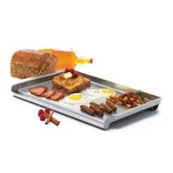Broil King Plancha Inox Avec Recuperateur De Graisse Broilking