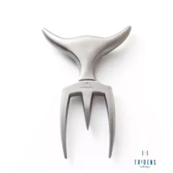 Planche à Découper Avec Fourchette Inox Brut - TRIDENS By CHABRET -Weber || Napoleon || Broil King Soldes planche a decouper avec fourchette inox brut tridens 5