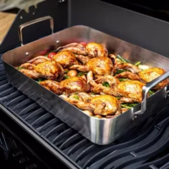 Napoleon Plat à Legumes Avec Planche à Découper Bambou 40 X 31 X 8 Cm -Weber || Napoleon || Broil King Soldes plat a legumes avec planche a decouper bambou 40 x 31x 8 cm 2