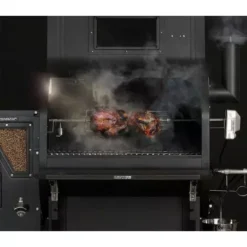 Rôtissoire Pour Barbecue à Pellets LEDGE & PEAK - GMG -Weber || Napoleon || Broil King Soldes rotissoire pour barbecue a pellets ledge peak gmg 2